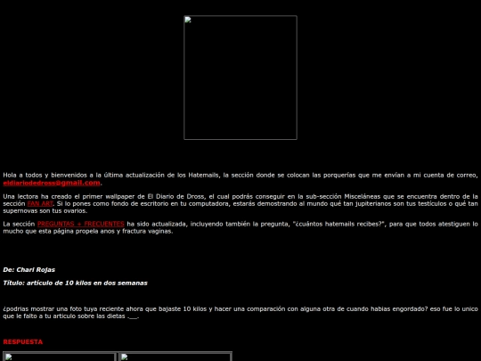 dross/Hatemails/2007/agosto_2007 screenshot