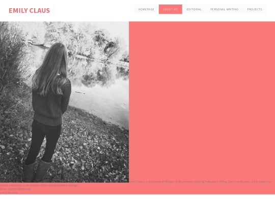about-me screenshot
