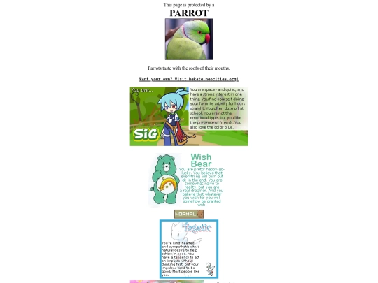 aboutmetests screenshot