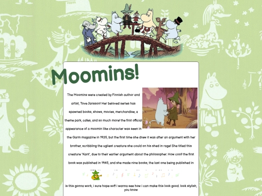 moomins screenshot