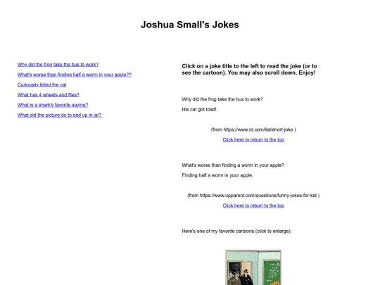 jokes screenshot