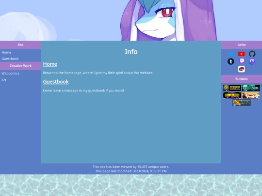 info screenshot