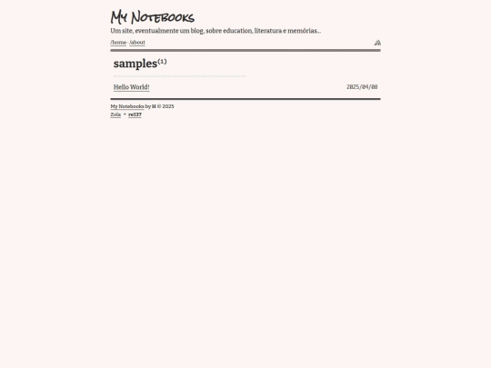 categories/samples screenshot