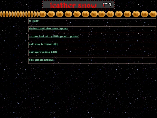 blog screenshot