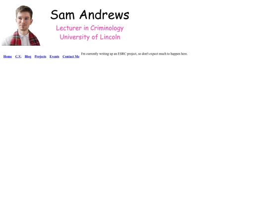 blog screenshot