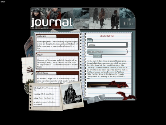 vault/journal screenshot
