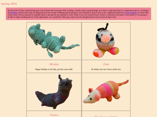 crochet/spring24 screenshot