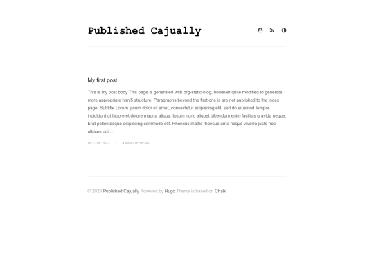 categories/post/page/1 screenshot