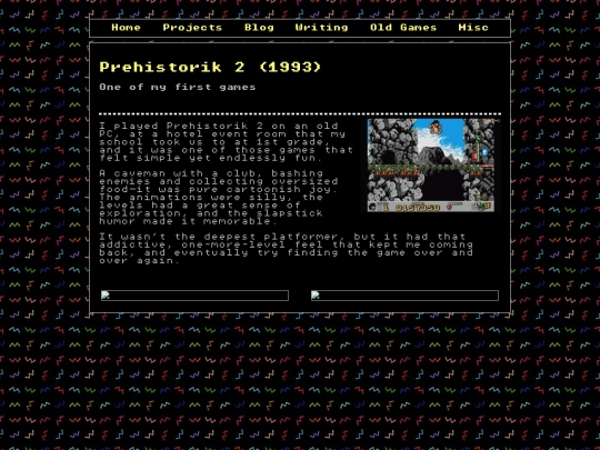 remember/prehistorik screenshot
