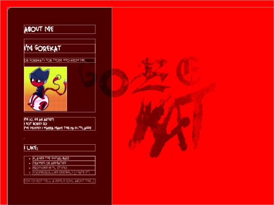 Pages/AboutMe screenshot