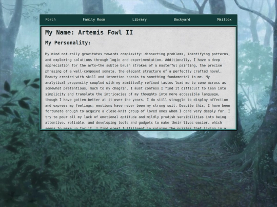 bios/youngins/Artemis screenshot
