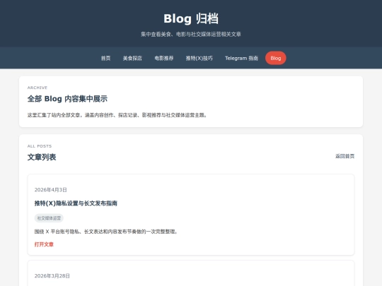 blog screenshot