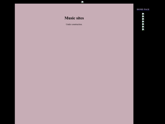 musicsites screenshot