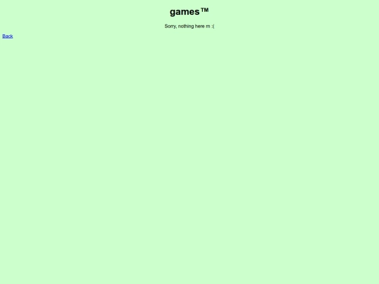 games screenshot