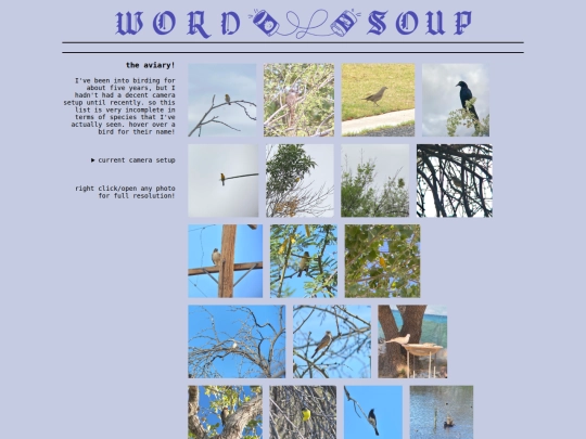 aviary screenshot