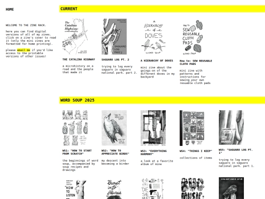 zine screenshot