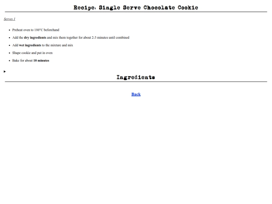 recipes/sschococookie screenshot