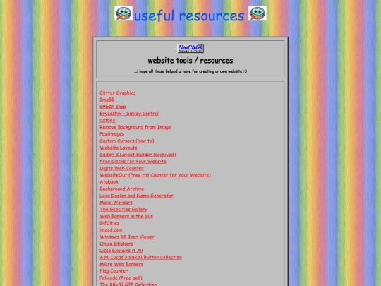 usefulresources screenshot
