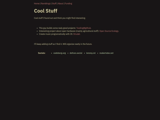 stuff screenshot