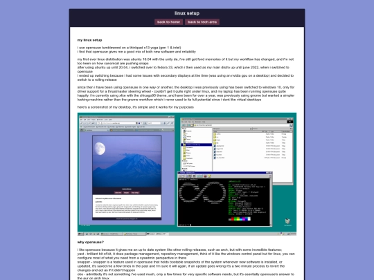 tech/linux screenshot