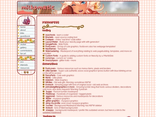 resources screenshot
