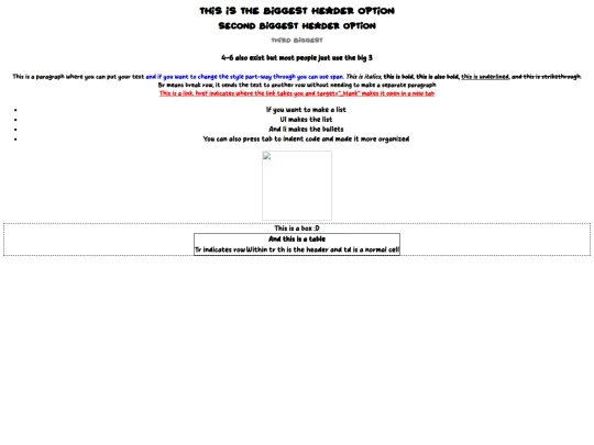 test screenshot