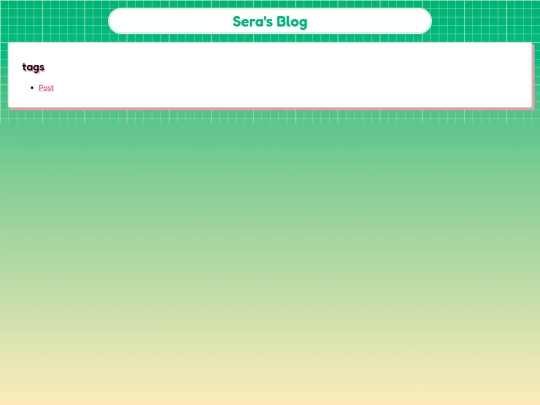 tags screenshot