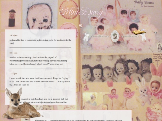 diary screenshot