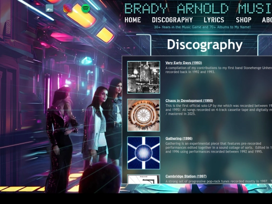 discography screenshot