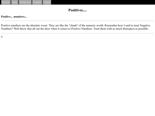 Positives screenshot