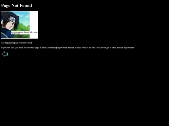 not_found screenshot