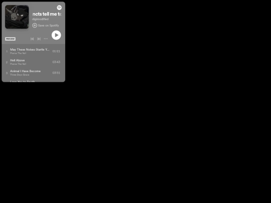 playlists/instincts screenshot
