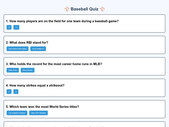 Week05-Project/baseballquiz screenshot