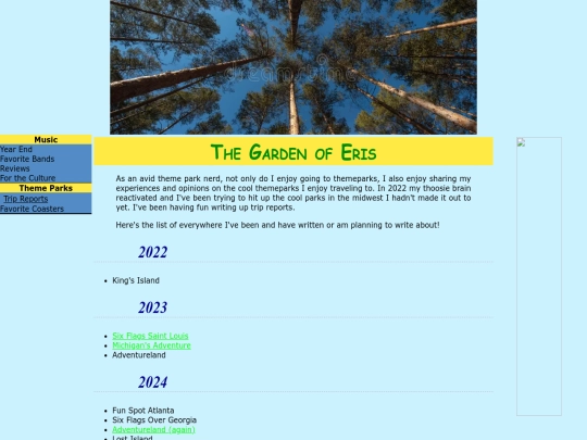 themeparks screenshot