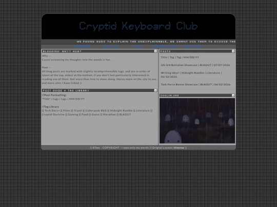 blogHome screenshot