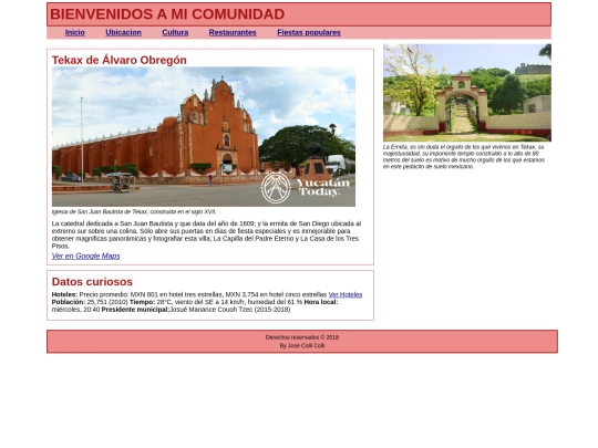 Actividad 3.2/Mi comunidad screenshot