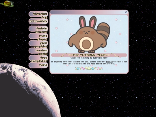 tutorials screenshot