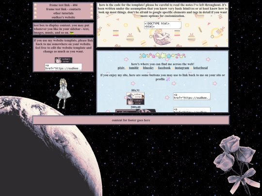 tutorials/template screenshot