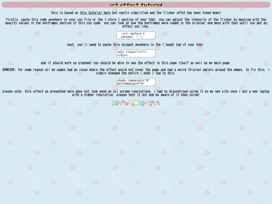 tutorials/tutcrt screenshot
