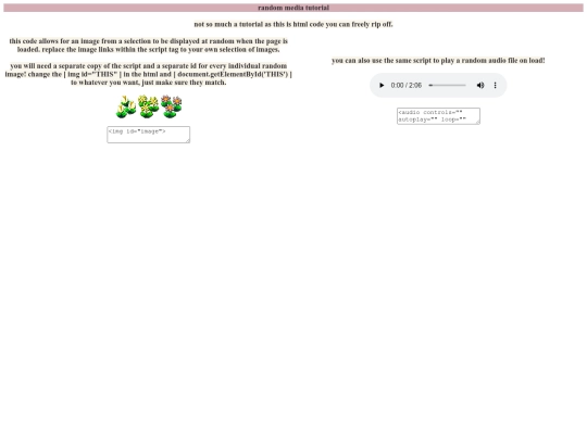 tutorials/tutrandom screenshot