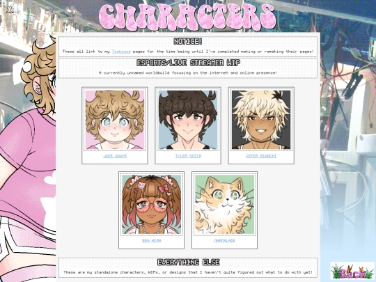 characters screenshot