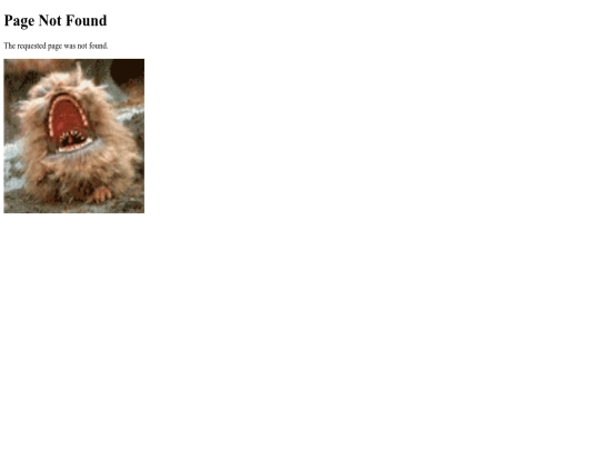 not_found screenshot