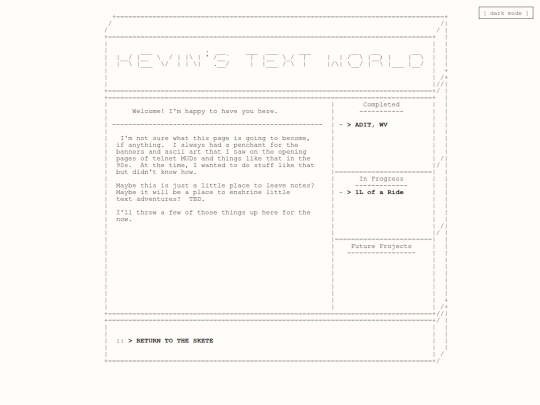 text-world screenshot
