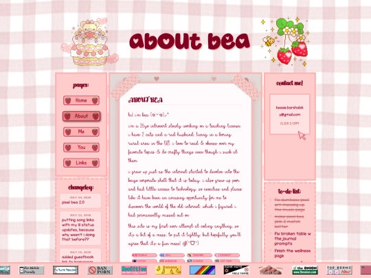 aboutme screenshot