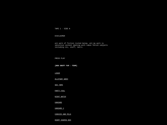 TAPE1SIDEA screenshot