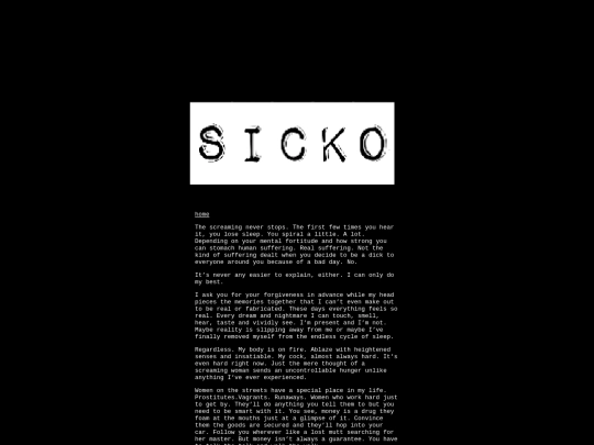 sicko screenshot