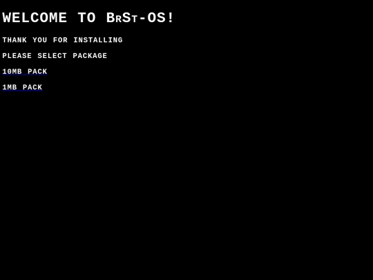 BrSt-OS/1 screenshot