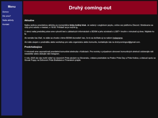 aktivity screenshot