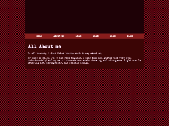 about/aboutme screenshot