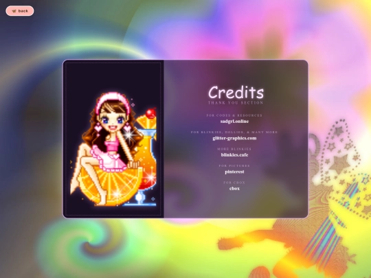 credits screenshot